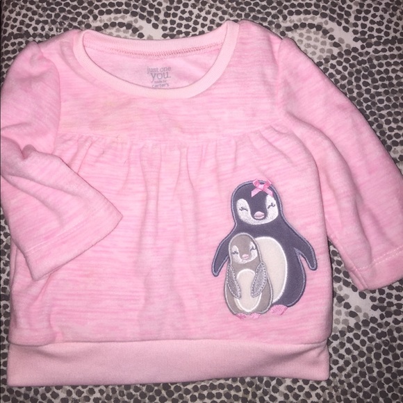 💕🎀 Pretty in Pink Penguin Pullover 🎀💕 - Picture 2 of 4